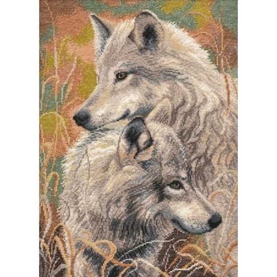 Oven Wolfish Faith Cross Stitch Kit